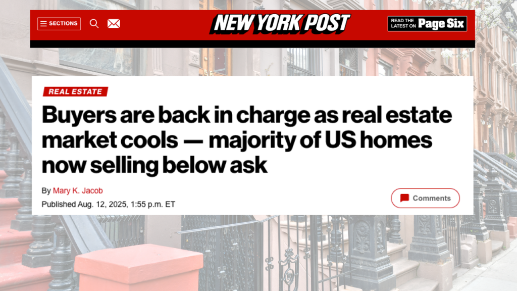 New York Post ARticle Real Estate