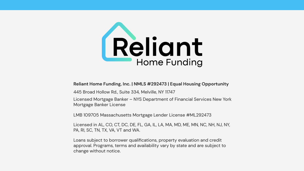 Reliant Home Funding Greg Parmiter